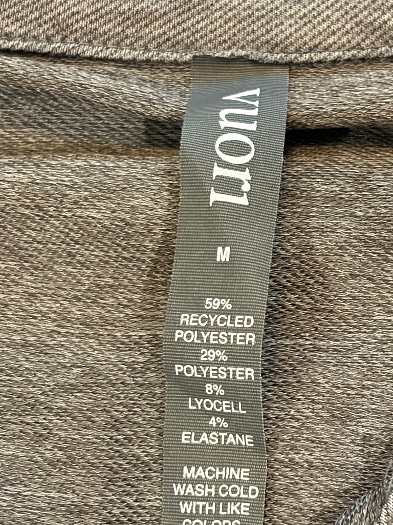 Vuori Shirt Mens Gray Long Sleeve Button Down Shirt Medium M — image 7 of 8